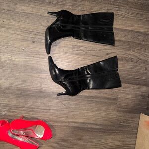 Predictions Black Heeled Boots